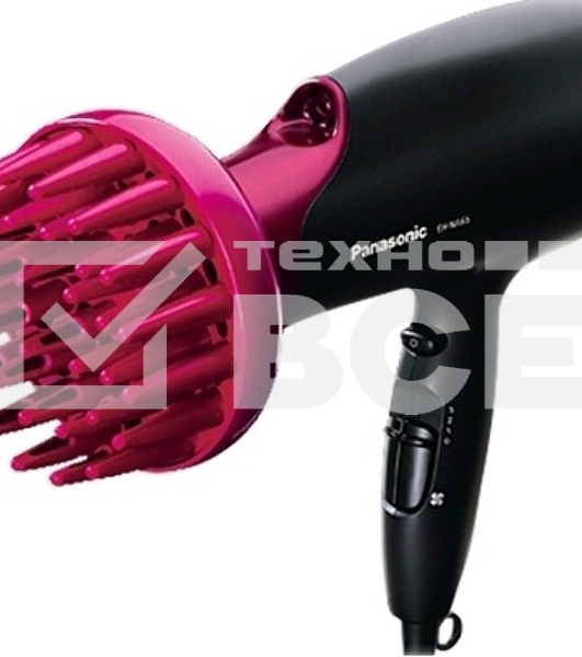 Фен Panasonic EH-NA65 черный/розовый, 2000 Вт, ионизация