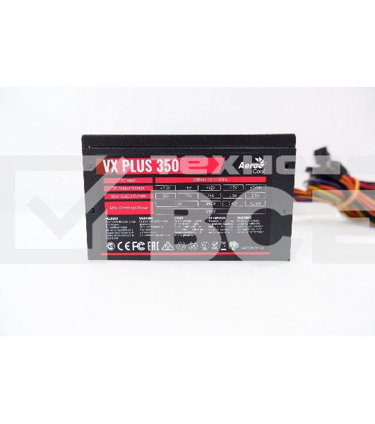 Блок питания Aerocool/Formula VX-350 PLUS, 350Вт, 120мм, черный