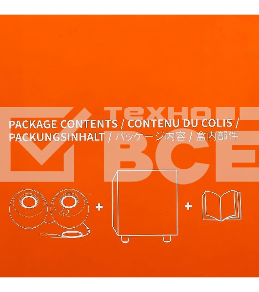 Акустическая система Creative PEBBLE PLUS 2.1 черный 8Вт