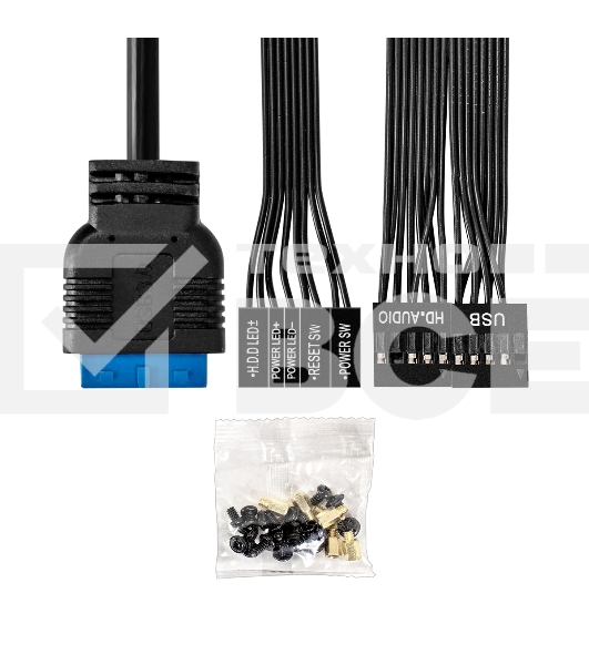 Компьютерный корпус Desktop ExeGate EX294018RUS FL-102 (mini-ITX, без БП, 2*USB+1*USB 3.0, аудио, черный)