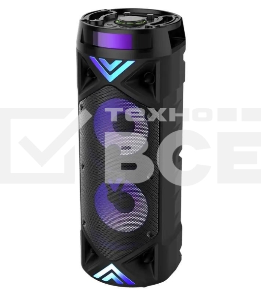 Минисистема Hyundai H-MC180 черный 80Вт/FM/USB/BT/SD/MMC