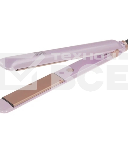 Выпрямитель для волос Homestar HS-8018 фиолетовый, 28 мм, 200 °C, 1 режим