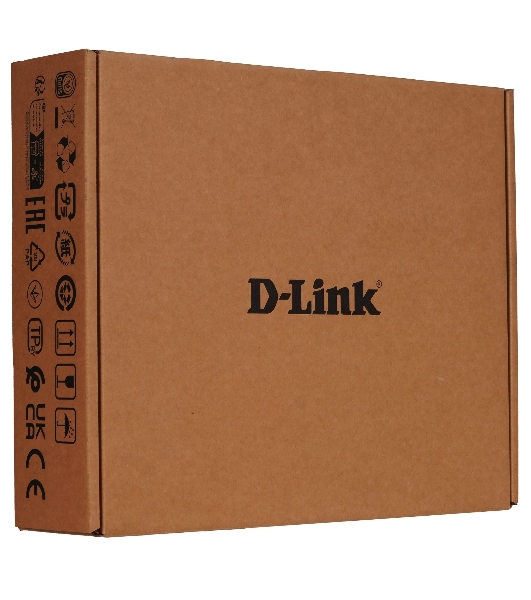 Коммутатор D-Link DGS-1210-10MP/FL2A, 8×1 Гбит/с PoE + 2×1 Гбит/с SFP, настраиваемый