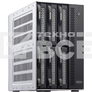 Сетевое хранилище TerraMaster D6-320 DAS tower/JBOD,RAID0,1/up to 2 SATA(3,5' or 2,5')/1xUSB3.2 Type-C gen2/1xPS/1YW