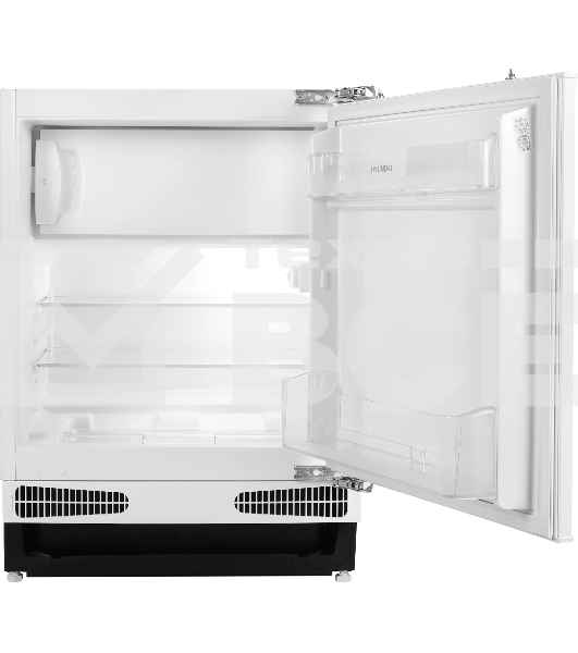 Холодильник Hyundai HBR 0812 белый однокамерный 98/17л морозилка сверху, ручное