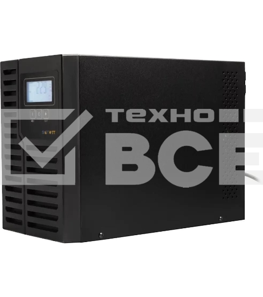 Источник бесперебойного питания Smartwatt XPERT 1kVA 900Вт 1000ВА черный