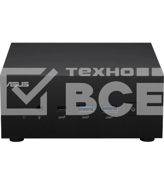 Компьютер платформа для ПК Asus MINI PC BAREBONE Ultra-compact Intel Core i7-13700H Processor, 35W TDP, Iris Xe Graphics, 2xDDR5 SO-DIMM (Max.32GBx2), 1xM.2 2280 PCIe Gen4x4 (support 256GB-2TB), 1x2.5
