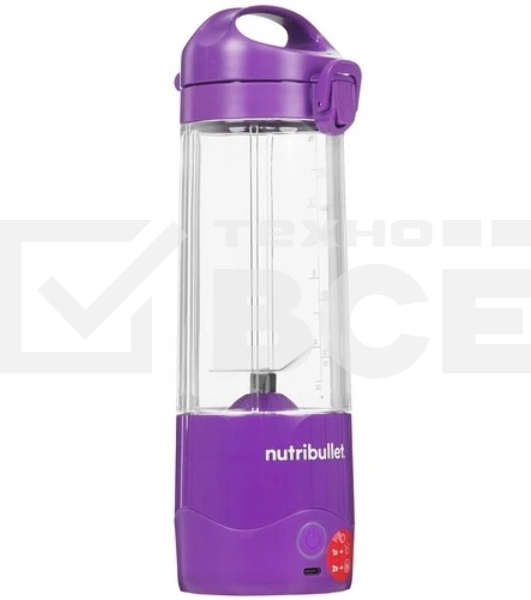 Блендер портативный Nutribullet NBP003PU, фиолетовый