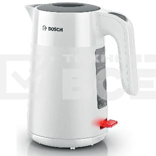 Чайник Bosch TWK 2M161, 1.7л, белый