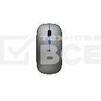 Мышь беспроводная AlterAcs M003-ORLA серебристый, 2400 dpi, радиоканал, USB, кнопки - 4, фото 1