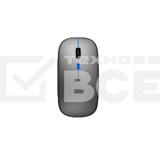 Мышь беспроводная AlterAcs M003-ORLA серебристый, 2400 dpi, радиоканал, USB, кнопки - 4