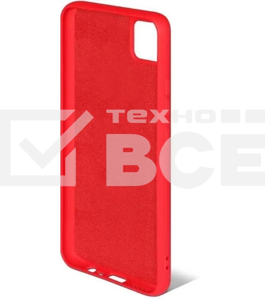 Чехол (клип-кейс) DF для Realme C11 rmOriginal-05 красный (DF RMORIGINAL-05 (RED))