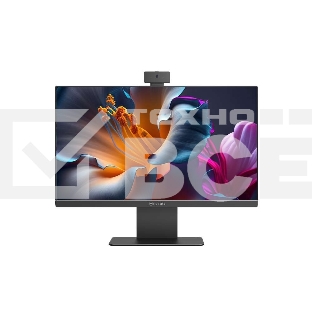 Моноблок IRBIS Groovy AIO 24; 23.8“(N100;8GB/256GB;IPS;16:9;1920x1080x100Hz;1000:1;250Cd/m2;5ms;HDMI(out);VGA;USB-C;2*USB2.0;4*USB3.0;RJ45;WebC 5MP;WIFI6;BT5.0;Tilt;Spk2*3W;keyb+mouse;WinPro