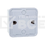 Розетка 1-м BOLLETO с заземл. накл. 7028 бел. ASD / IN HOME 4680005959792, фото3