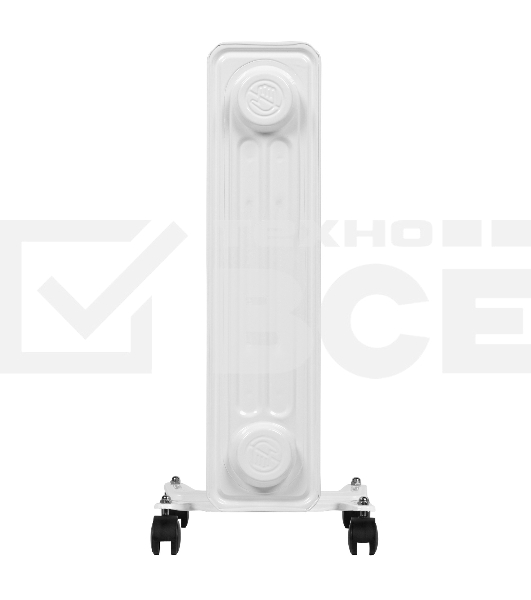 Масляный обогреватель AC ELECTRIC AOH/BM-11BW 2200 (11 секций) белый, 2200 Вт, 27 м2, термостат