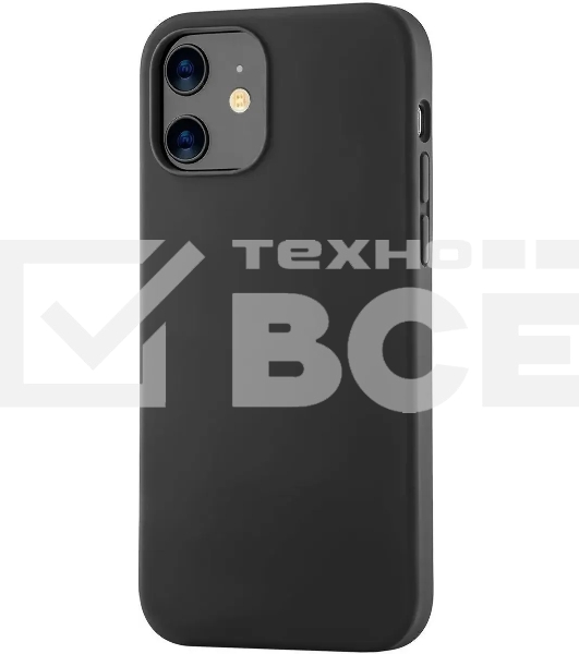 Чехол (клип-кейс) UBEAR Touch Case, для Apple iPhone 12 mini, черный [cs61bl54th-i20]