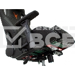 Кресло игровое Knight OUTRIDER черный/оранжевый ромбик эко.кожа с подголов. крестовина металл, фото37
