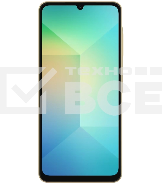 Смартфон Samsung SM-A065F Galaxy A06 128Gb 6Gb золотистый