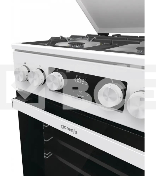 Плита комбинированная Gorenje GK5C42WF-B белый, конфорок 4 газовых, духовка 70 л, 50 см x 85 см x 59.4 см