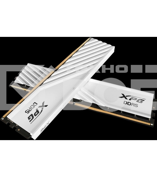 Оперативная память XPG Lancer Blade, DDR5, 32GB (2x16GB), 6000MHz, CL34, DIMM, с радиаторами, белый