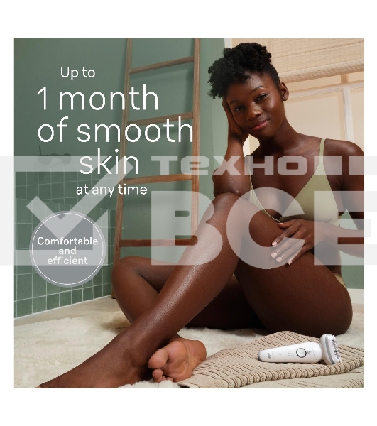 Электрический эпилятор BRAUN SES9-000 розовое золото/белый