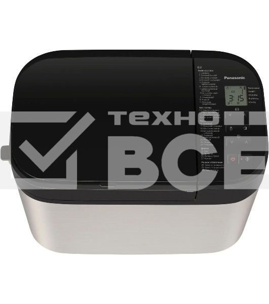 Хлебопечка Panasonic SD-YR2550STS серебристый/черный