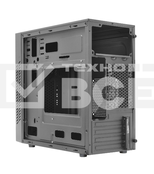 Компьютерный корпус Ginzzu D350 2*USB 2.0,AU RGb w/o PSU