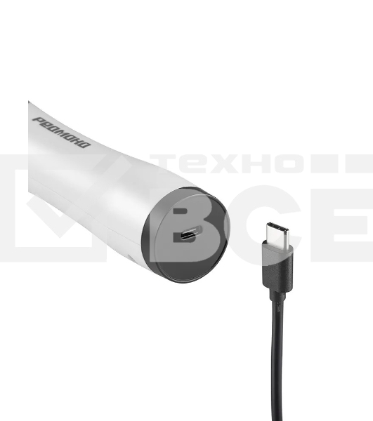 Расческа-выпрямитель Redmond HS1741 34Вт белый/черный макс.темп.:200С