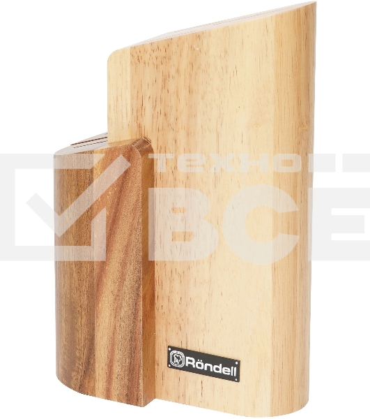 Набор ножей кухон. Rondell Dual RD-1943 компл.: 6 предм. с подставкой черный подар. коробка