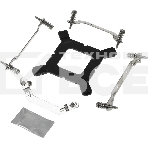 Устройство охлаждения(кулер) Accord ACC-YX4P13 ARGb Soc-AM5/AM4/1200/1700/1851 черный 4-pin 36.5dB Al+Cu 220W 740gr brown box, фото3