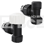 Набор термостатический угловой Royal Thermo Design 1/2