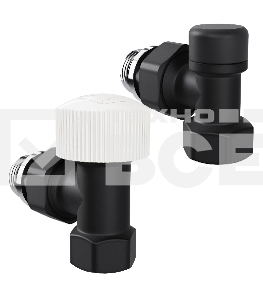 Набор термостатический угловой Royal Thermo Design 1/2