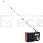 Радиоприемник PERFEO (PF_D0573) ALPINIST, коричневый, фото5