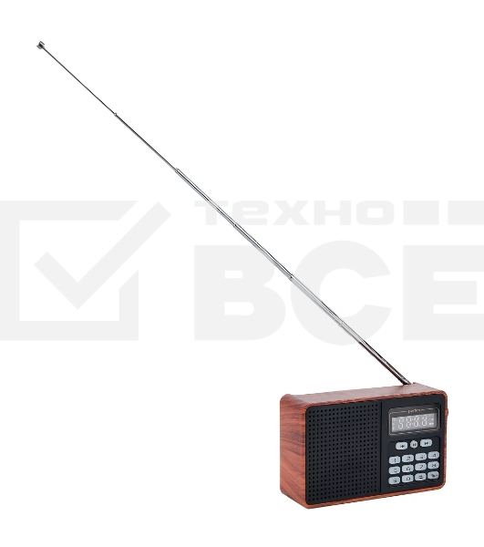 Радиоприемник PERFEO (PF_D0573) ALPINIST, коричневый