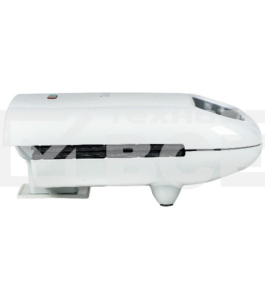 Сэндвич-тостер Galaxy Line GL 2962, белый, с несъемными пластинами, 800 Вт, индикаторы нагрева и сети, антипригарное покрытие рабочей поверхности, теплоизолированный корпус, прорезиненные ножки, препятствующие скольжению