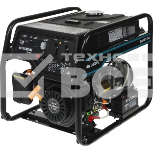 Электрогенератор бензиновый Hyundai HHY 3020FE, 3.1 кВт, 69 дБ, 49 кг