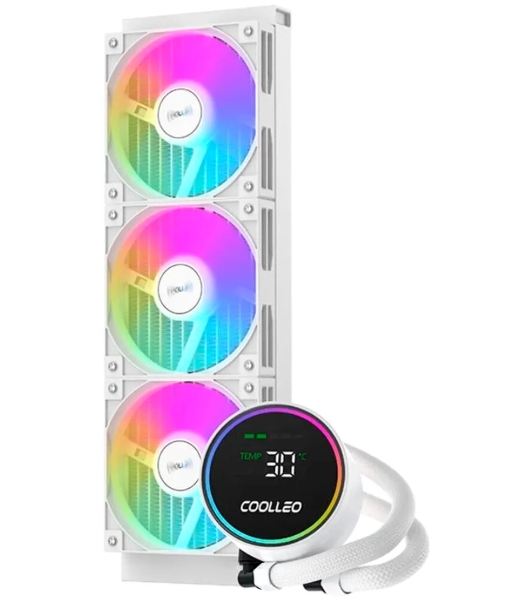 Система жидкостного охлаждения Coolleo ICE Fairy DIG 360 WH (DIG-360-WH)
