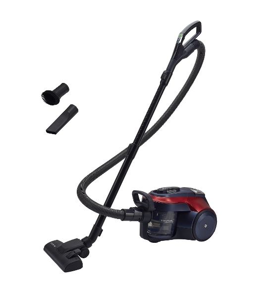 Пылесос Polaris PVC 2003RI серый/красный, 500/2000 Вт, уборка сухая, пылесборник контейнер 2.5 л