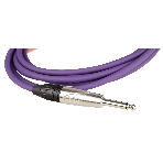Кабель гитарный FORCE FGC-09/3 VT1/4' TS Jack - 1/4' TS Jack, высококачественный, малошумящий с проводниками из безкислородной меди OFC, диаметр 6 мм, профессиональные металлические разъемы, длина 3 м, цвет фиолетовый, фото5