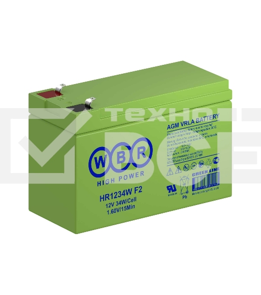 Батарея WBR HR 1234W (12V 9Ah)