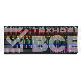 Клавиатура Gembird KBW-G510L проводная + беспроводная, USB, чёрный