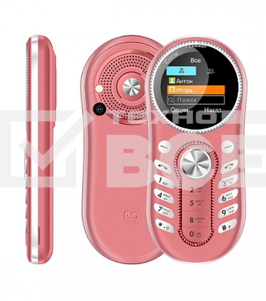 Мобильный телефон BQ 1416 Circle розовый SC6531E
