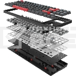 Клавиатура A4Tech Bloody AT87 проводная USB черный/красный, фото11