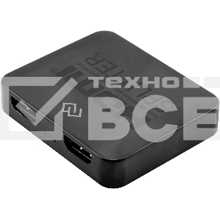 Сплиттер аудио-видео Digma DHSP-v1.4x2PS HDMI (f)/2хHDMI (f) черный