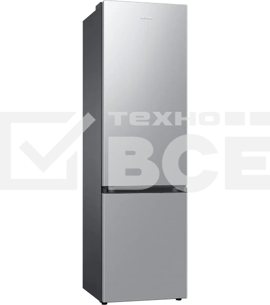 Холодильник Samsung RB38C600DSA/EF серебристый двухкамерный 276/114л морозилка снизу, No Frost