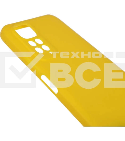 Чехол (клип-кейс) DF xiCase-61 для Xiaomi Redmi Note 11/11s желтый