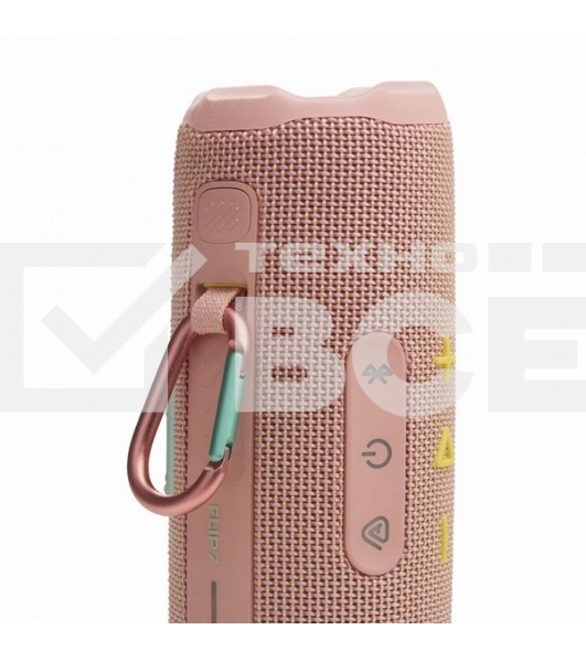 Колонка портативная JBL FLIP 7 розовый 25W 1.0 BT 4800mAh (JBLFLIP7PINK)