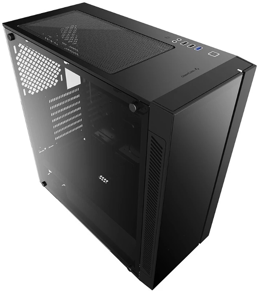 Компьютерный корпус MidiTower Deepcool MATREXX 55 V3 без БП, бок.окно, черный, EATX (DP-ATX-MATREXX55V3)