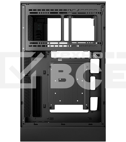 Компьютерный корпус Deepcool CH270 DIGITAL без БП, черный, MICRO ATX/MINI-ITX