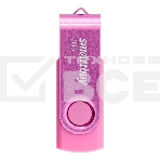 Флешка USB Smartbuy R/W Twist Pink (SB008Gb2TWP), 8Gb, USB 2.0, R/W 15/5, розовый, фото 1